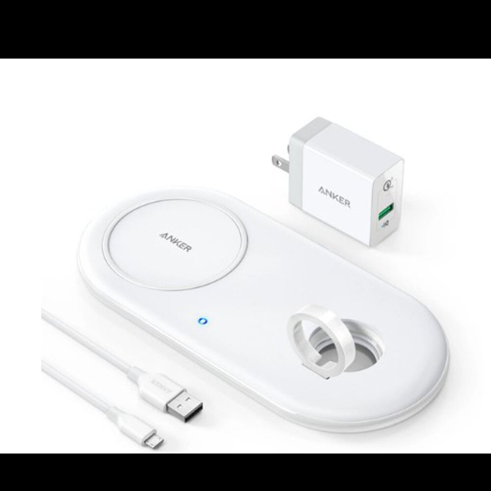 Anker PowerWave+ Pad with Watch Holder-NEW IN BOX
